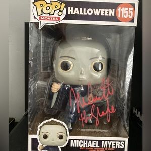 Michael Myers funko pop signed